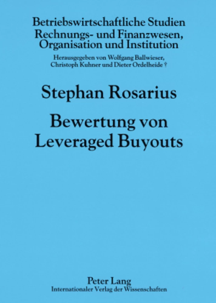 Titel: Bewertung von Leveraged Buyouts