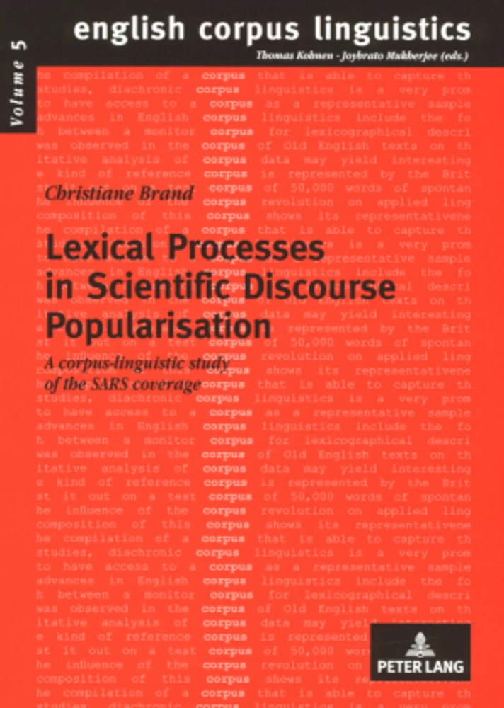 Title: Lexical Processes in Scientific Discourse Popularisation