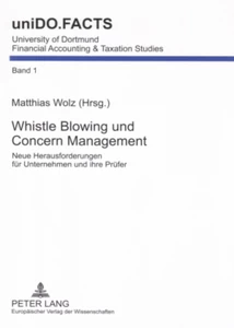 Title: Whistle Blowing und Concern Management