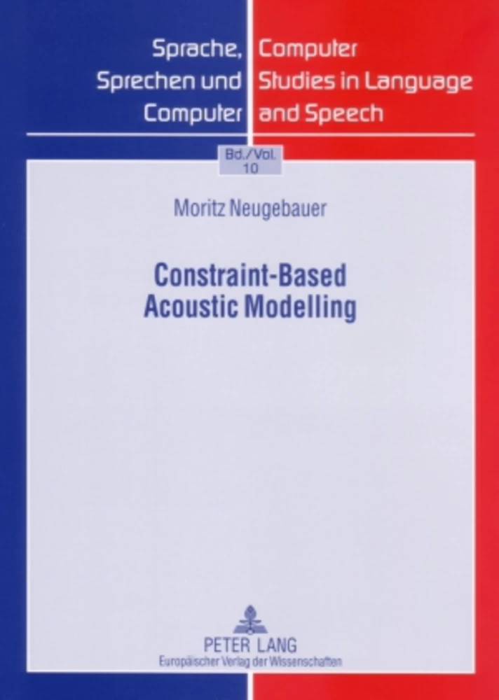 Title: Constraint-Based Acoustic Modelling