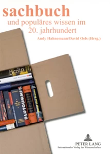 Title: Sachbuch und populäres Wissen im 20. Jahrhundert
