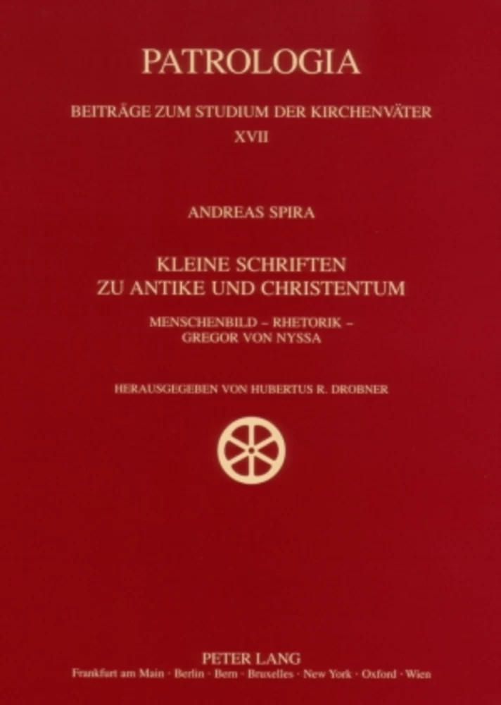 Title: Kleine Schriften zu Antike und Christentum