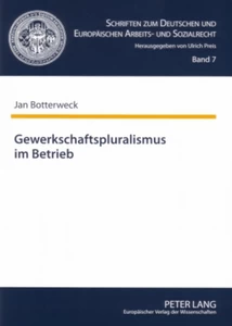 Title: Gewerkschaftspluralismus im Betrieb