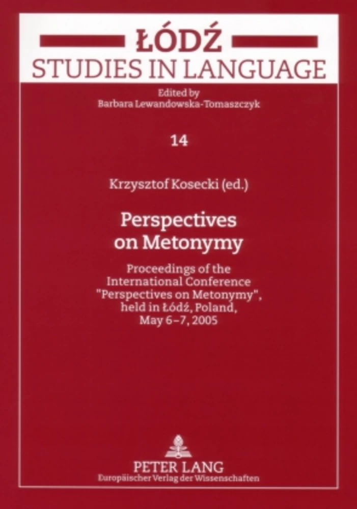 Title: Perspectives on Metonymy
