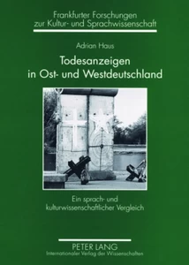 Title: Todesanzeigen in Ost- und Westdeutschland