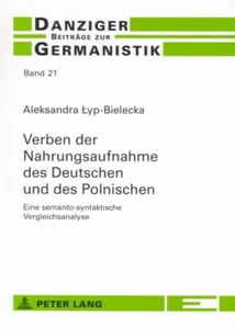 Title: Verben der Nahrungsaufnahme des Deutschen und des Polnischen