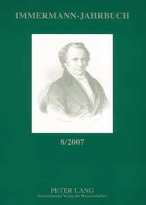 Title: Immermann-Jahrbuch 8/2007