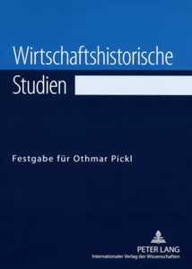 Title: Wirtschaftshistorische Studien