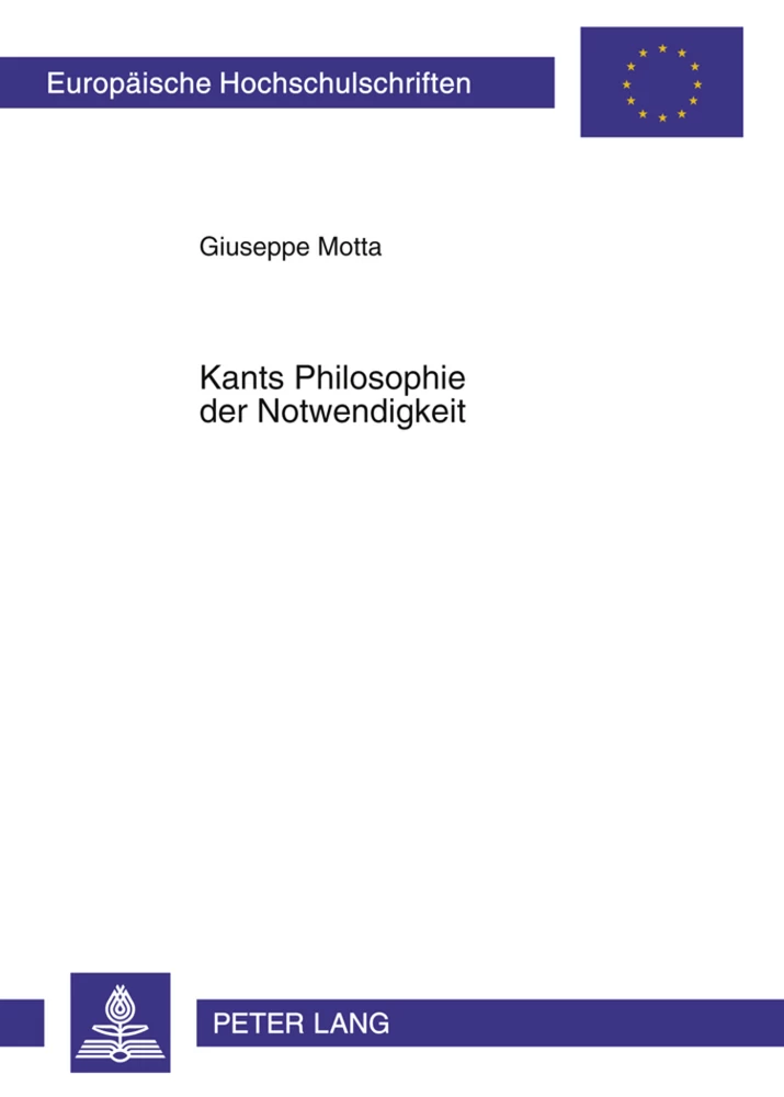 Titel: Kants Philosophie der Notwendigkeit