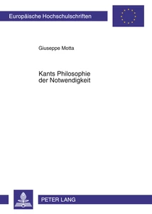 Title: Kants Philosophie der Notwendigkeit