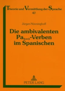Title: Die ambivalenten PaS↔O-Verben im Spanischen