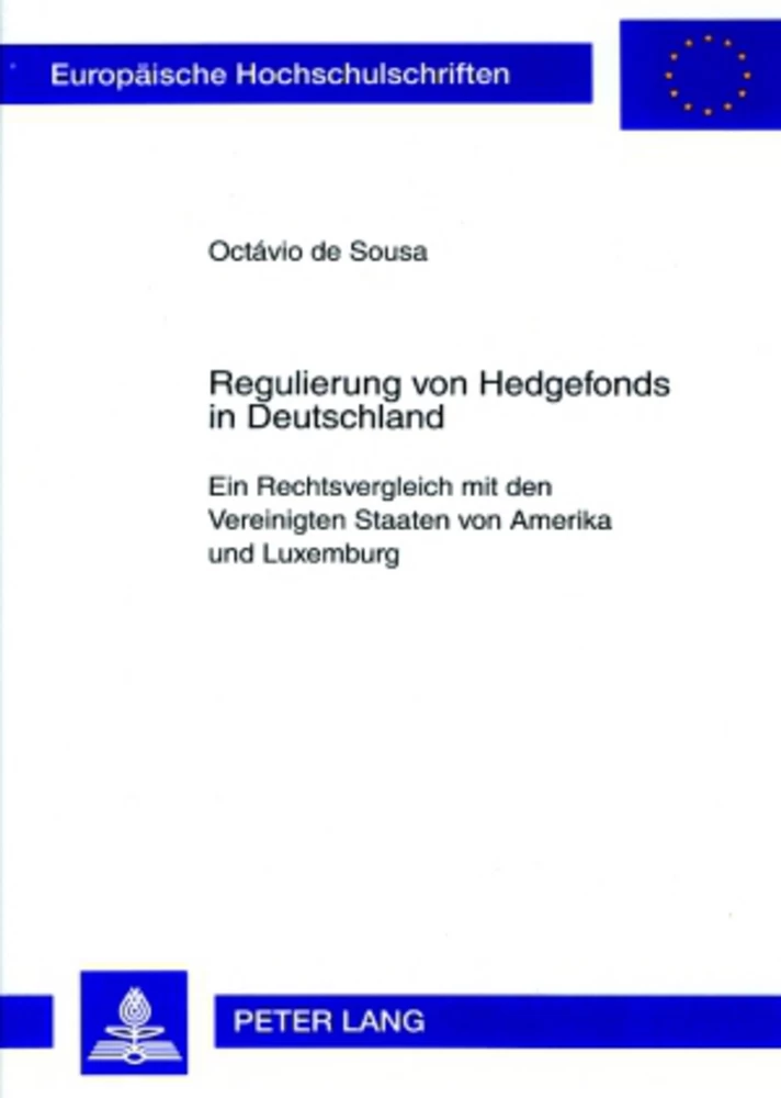 Title: Regulierung von Hedgefonds in Deutschland