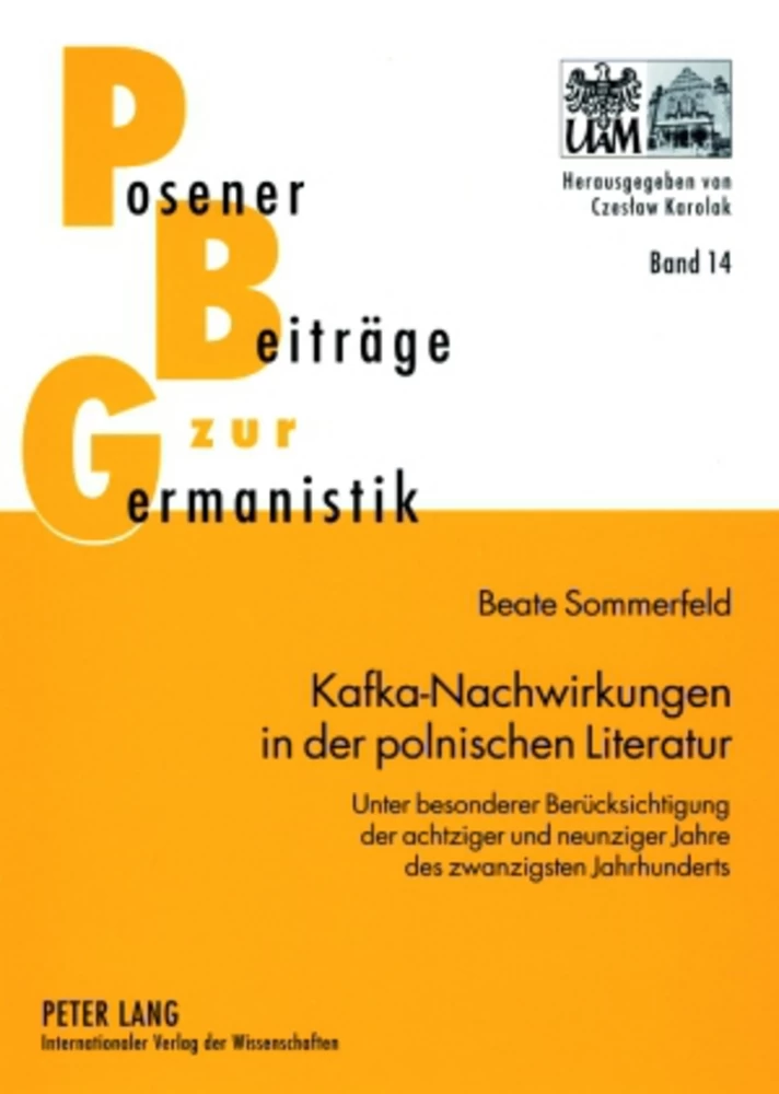 Titel: Kafka-Nachwirkungen in der polnischen Literatur