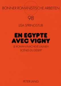 Title: En Egypte avec Vigny