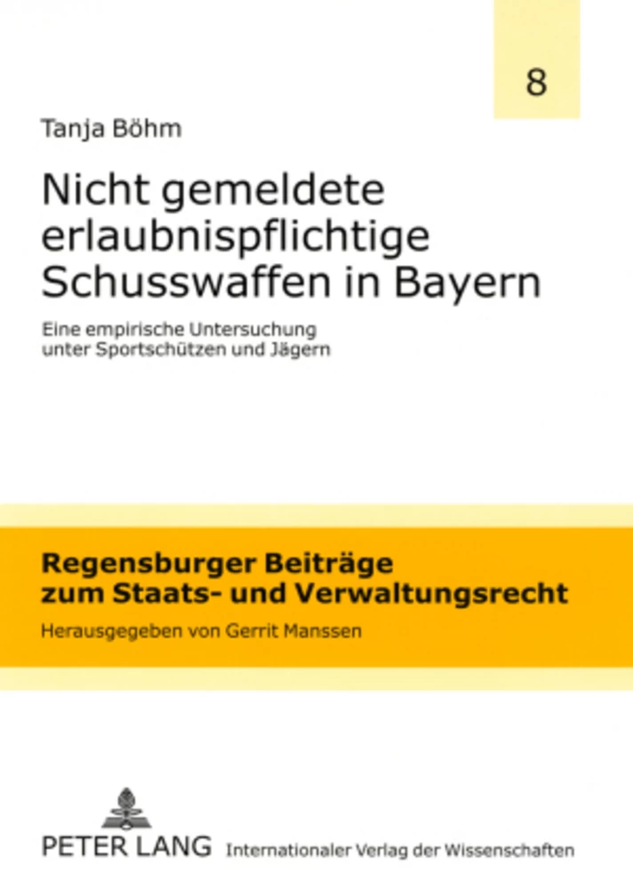 Title: Nicht gemeldete erlaubnispflichtige Schusswaffen in Bayern