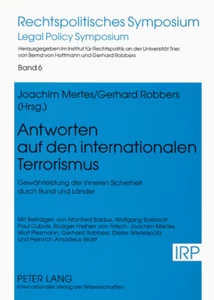 Title: Antworten auf den internationalen Terrorismus