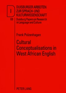 Title: Cultural Conceptualisations in West African English