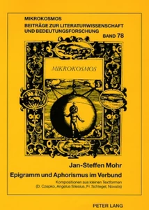 Title: Epigramm und Aphorismus im Verbund