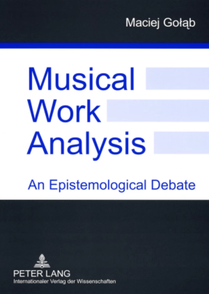 Title: Musical Work Analysis