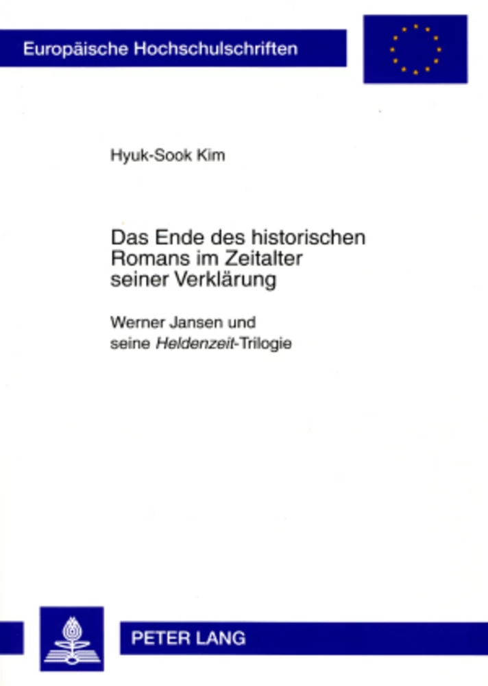 Titel: Das Ende des historischen Romans im Zeitalter seiner Verklärung