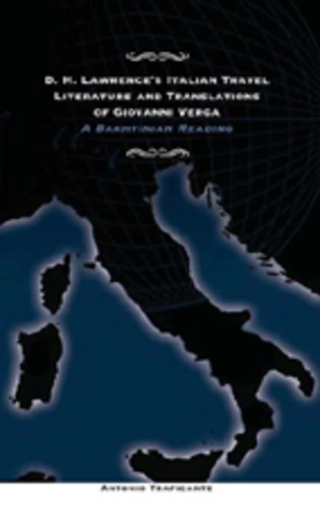 Title: D. H. Lawrence’s Italian Travel Literature and Translations of Giovanni Verga