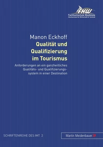 Title: Qualität und Qualifizierung im Tourismus