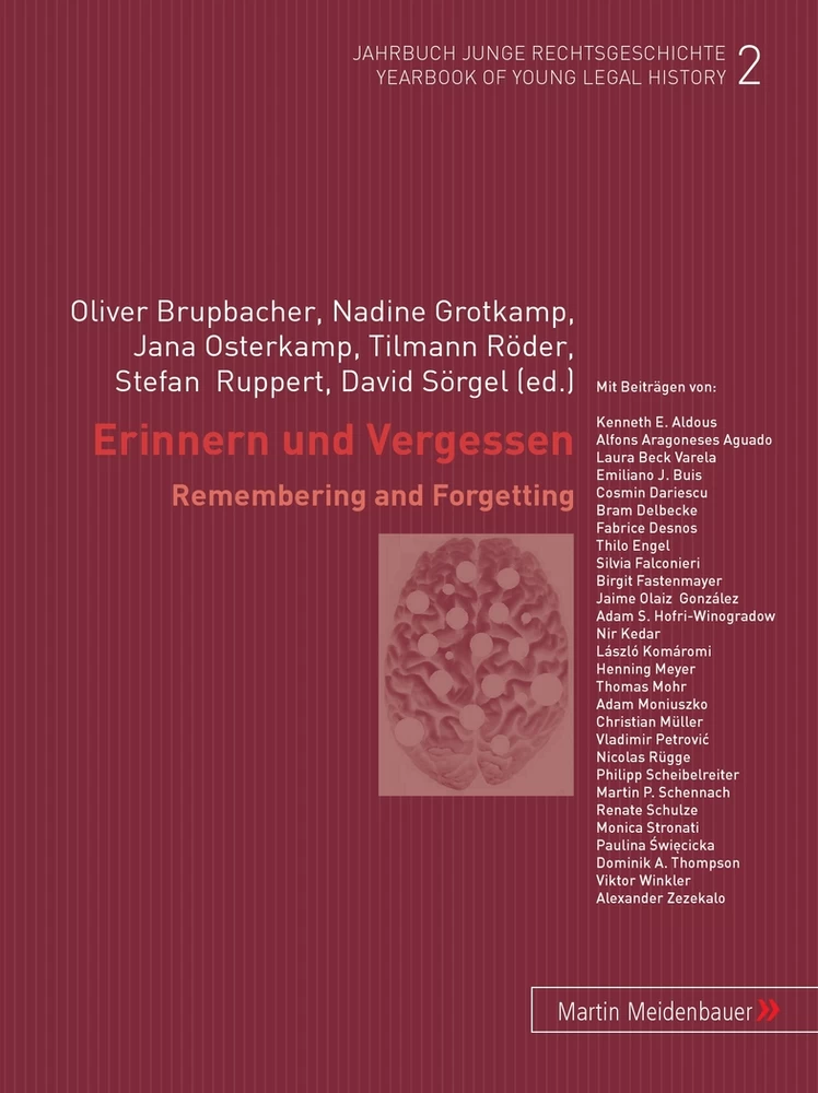 Title: Erinnern und Vergessen /Remembering and Forgetting
