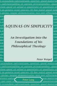 Title: Aquinas on Simplicity