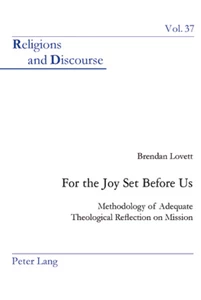 Title: For the Joy Set Before Us