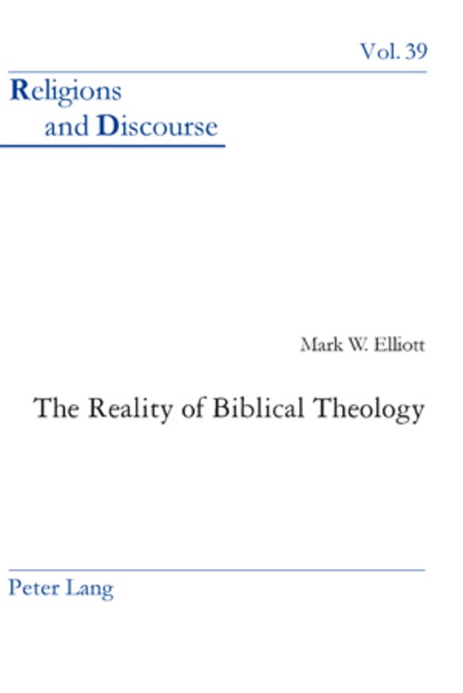 Title: The Reality of Biblical Theology