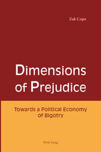 Title: Dimensions of Prejudice