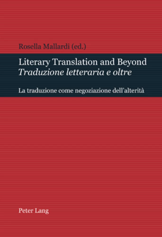 Title: Literary Translation and Beyond / Traduzione letteraria e oltre