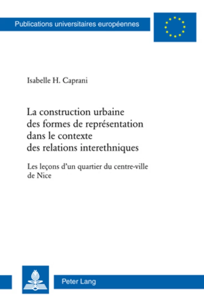 Title: La construction urbaine des formes de représentation dans le contexte des relations interethniques