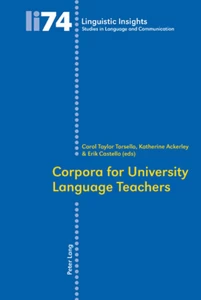 Title: Corpora for University Language Teachers