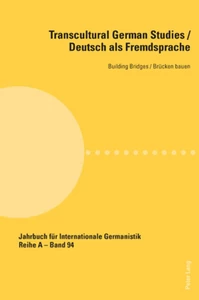 Title: Transcultural German Studies / Deutsch als Fremdsprache