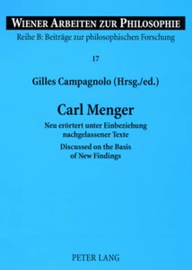 Title: Carl Menger