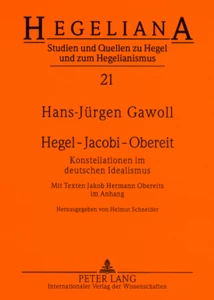 Title: Hegel – Jacobi – Obereit
