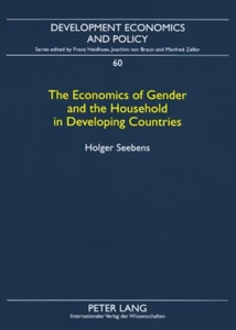 Title: The Economics of Gender and the Household in Developing Countries
