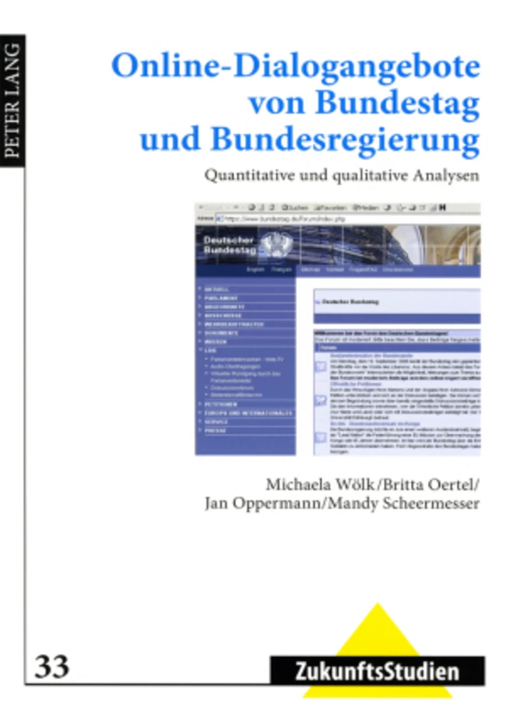 Titel: Online-Dialogangebote von Bundestag und Bundesregierung