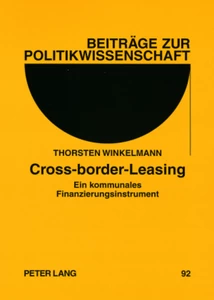 Titel: Cross-border-Leasing
