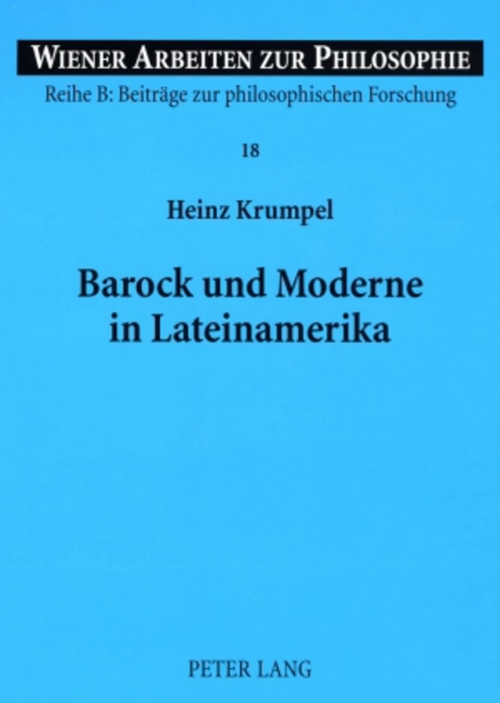 Titel: Barock und Moderne in Lateinamerika
