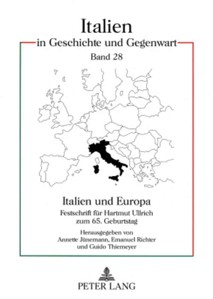 Titel: Italien und Europa