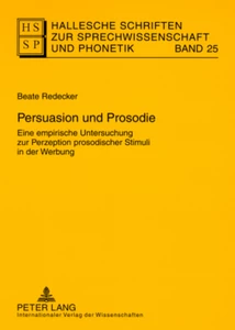 Title: Persuasion und Prosodie