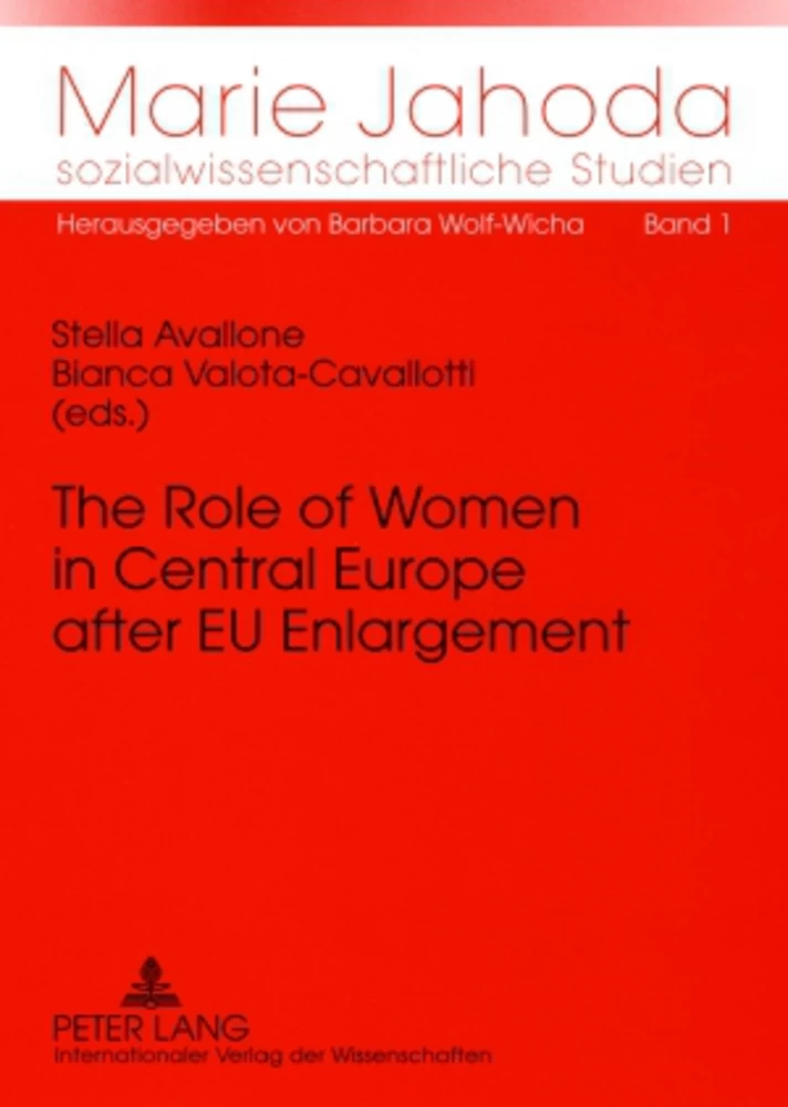 Title: The Role of Women in Central Europe after EU Enlargement