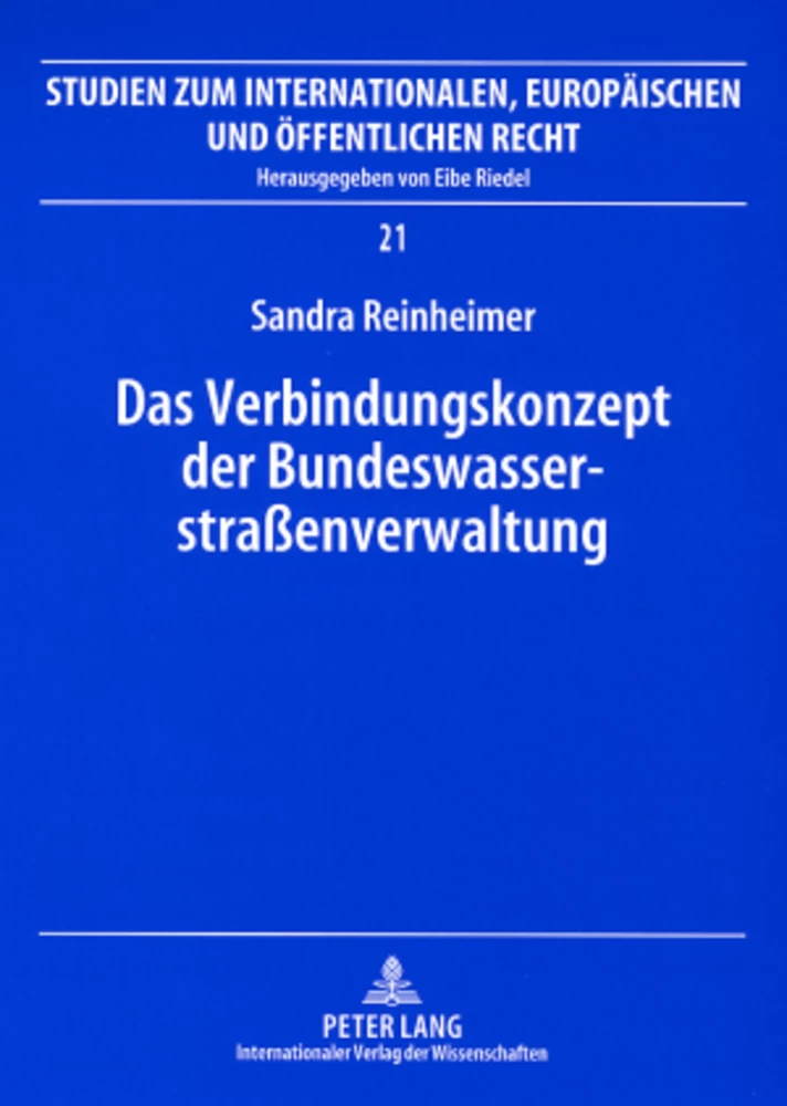 Titel: Das Verbindungskonzept der Bundeswasserstraßenverwaltung