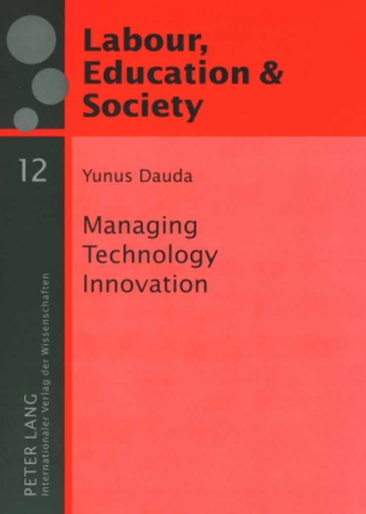 Title: Managing Technology Innovation