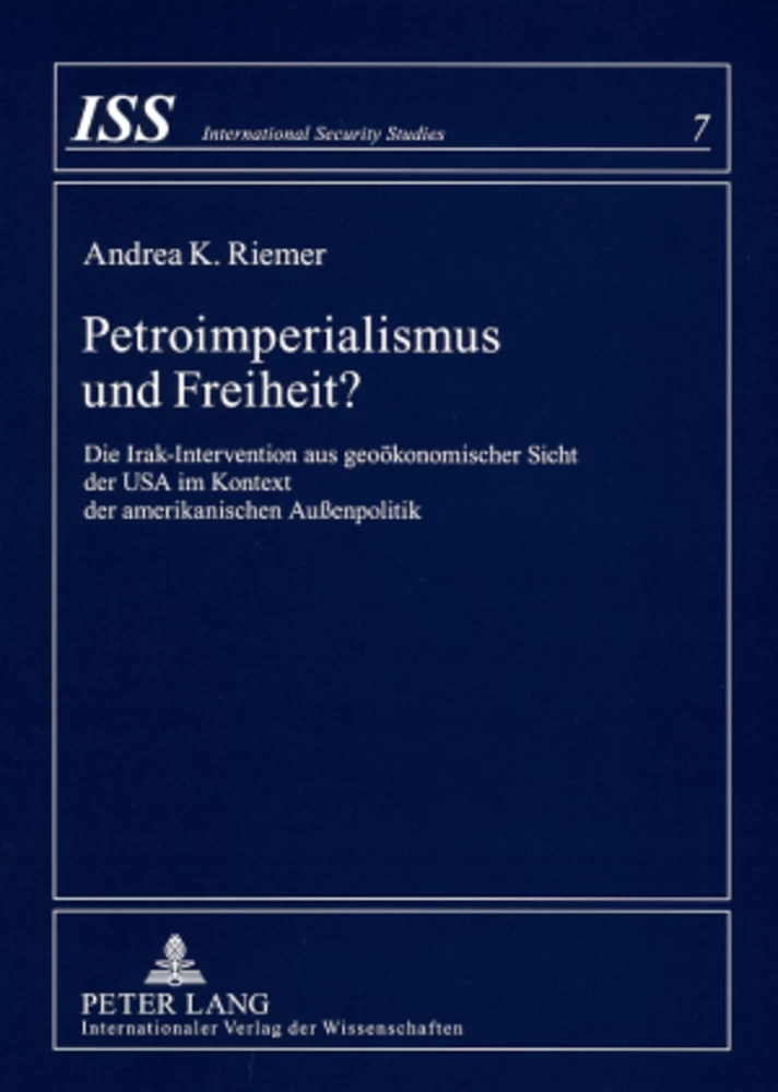 Title: Petroimperialismus und Freiheit?