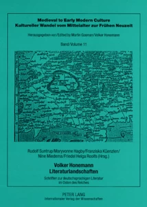 Title: Volker Honemann – Literaturlandschaften