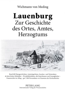 Titel: Lauenburg – Zur Geschichte des Ortes, Amtes, Herzogtums