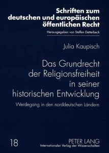 Title: Das Grundrecht der Religionsfreiheit in seiner historischen Entwicklung